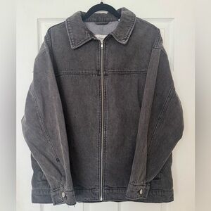 BDG Black Denim Oversized Jacket